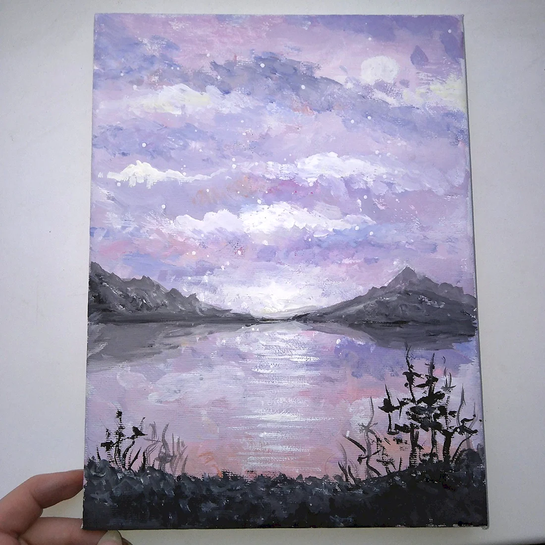 Рисунки гуашью