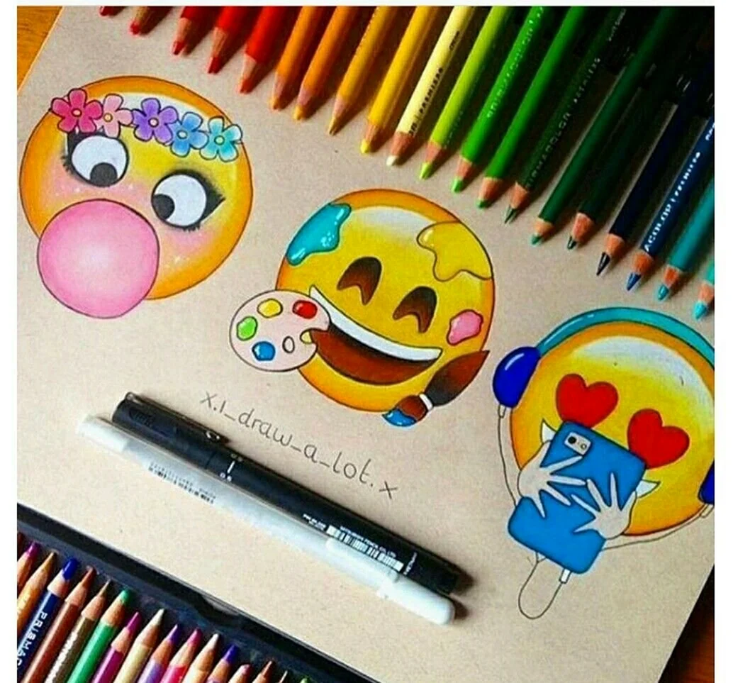 Рисунок фломастерами для детей