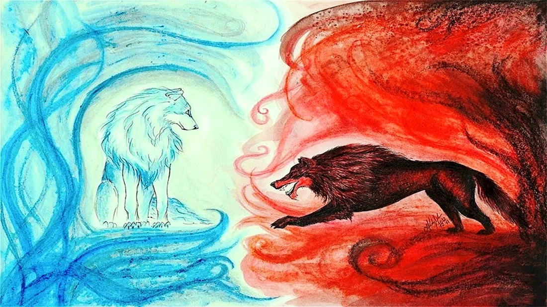 Рисунок на тему добро и зло