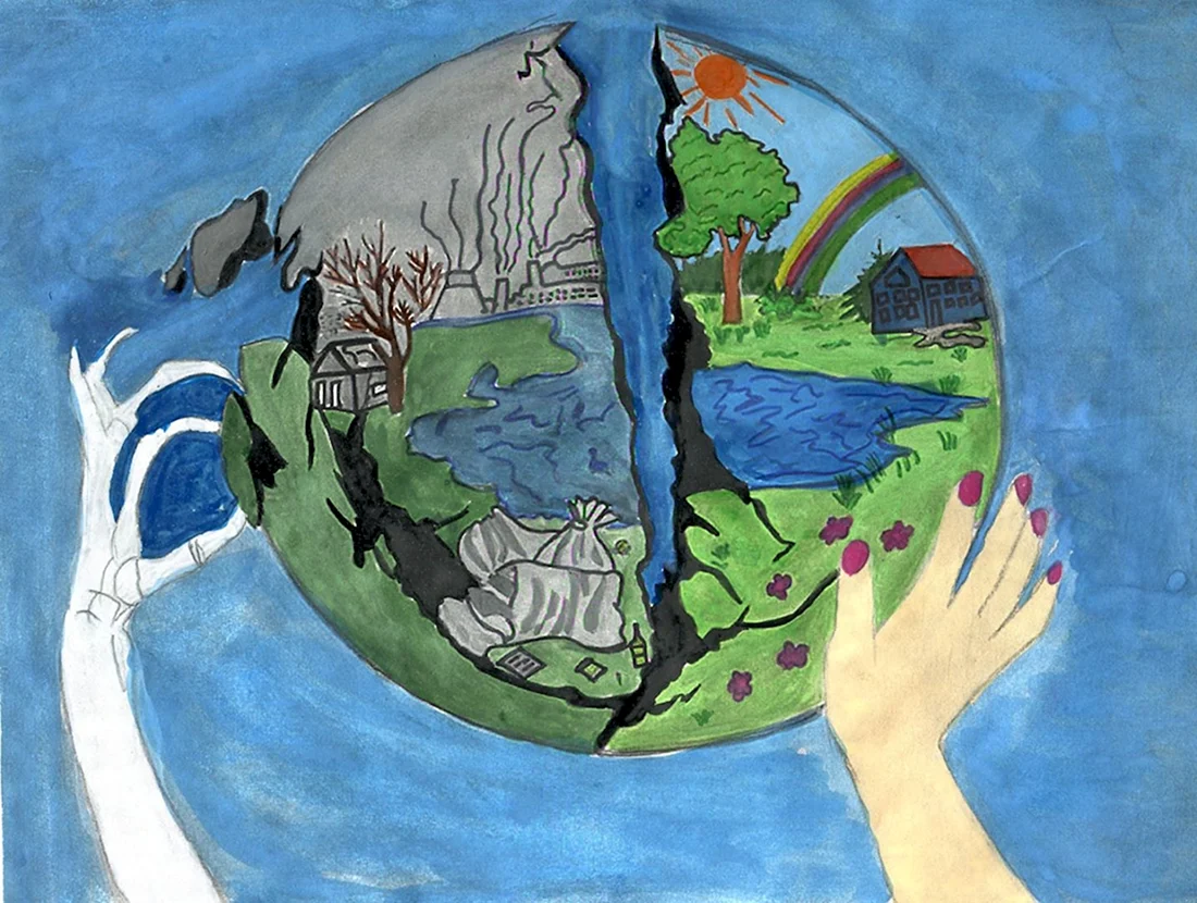 Рисунок на тему экология