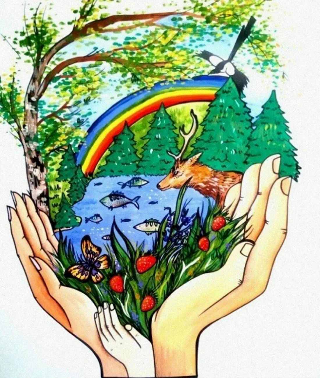 Рисунок на тему экология