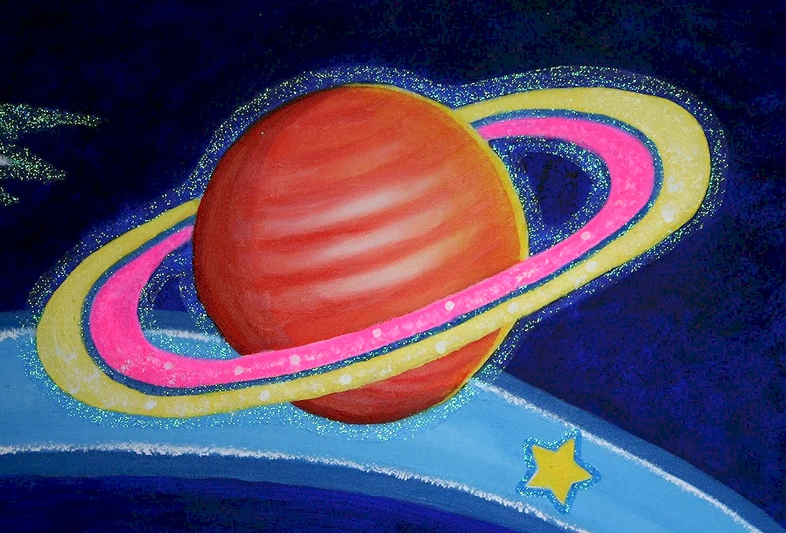 Рисунок на тему космос