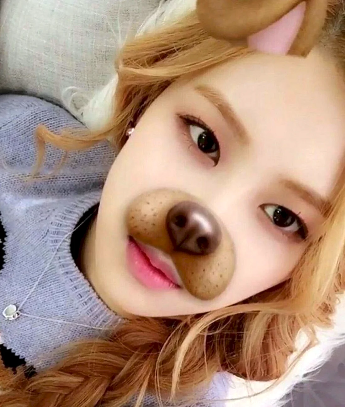 Rose BLACKPINK селфи
