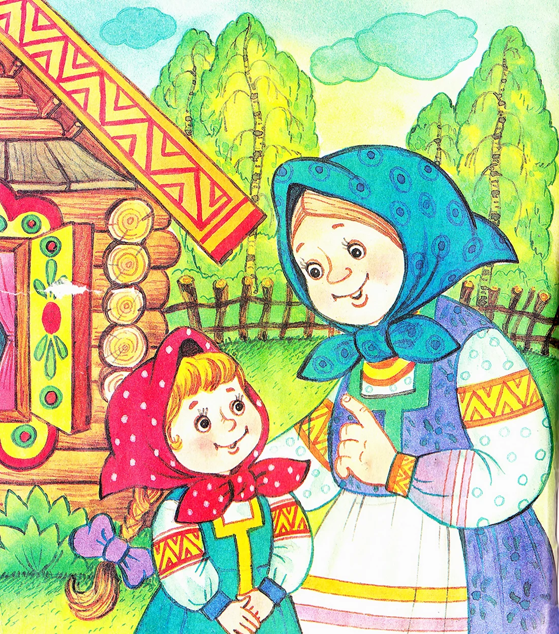 Русские народные сказки. Гуси-лебеди