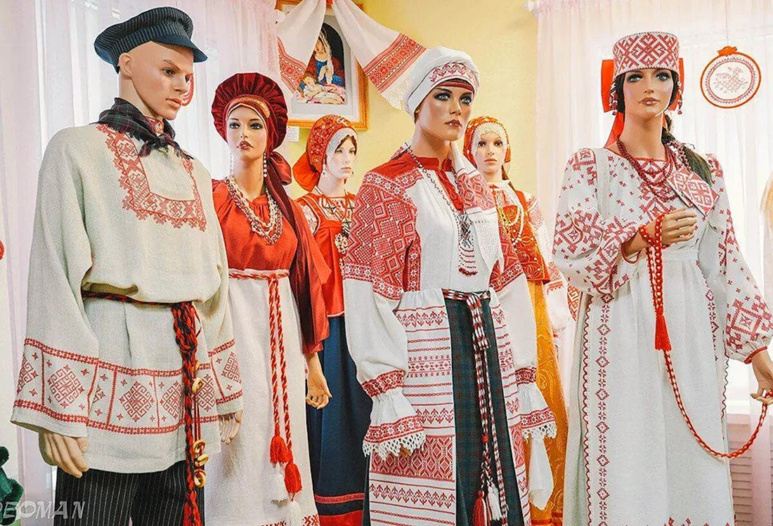 Русский национальный Костю