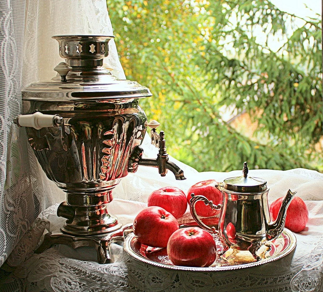 Самовар чай Граф Голицын