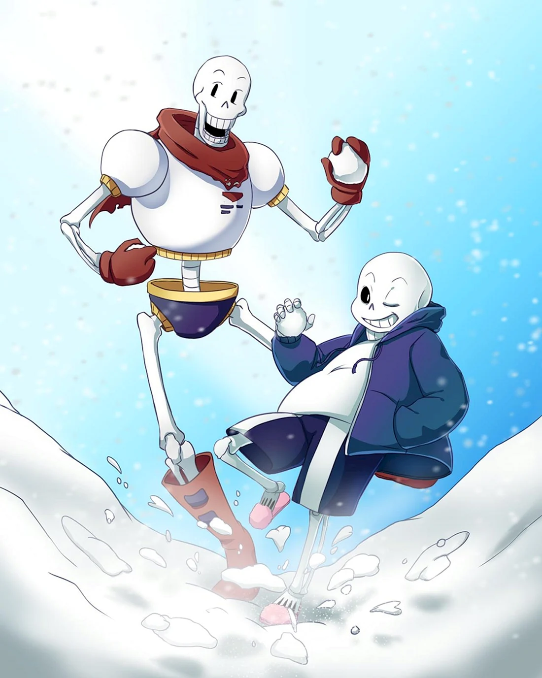 Sans and Papyrus