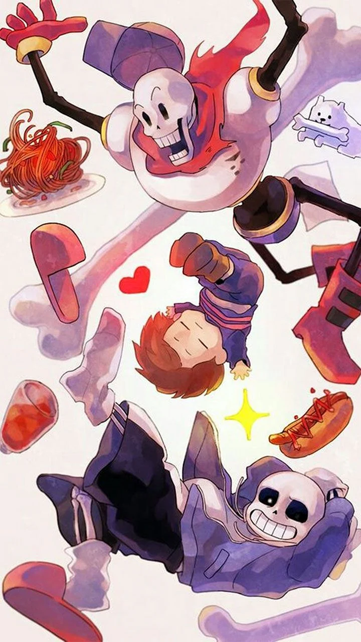 Sans and Papyrus Art