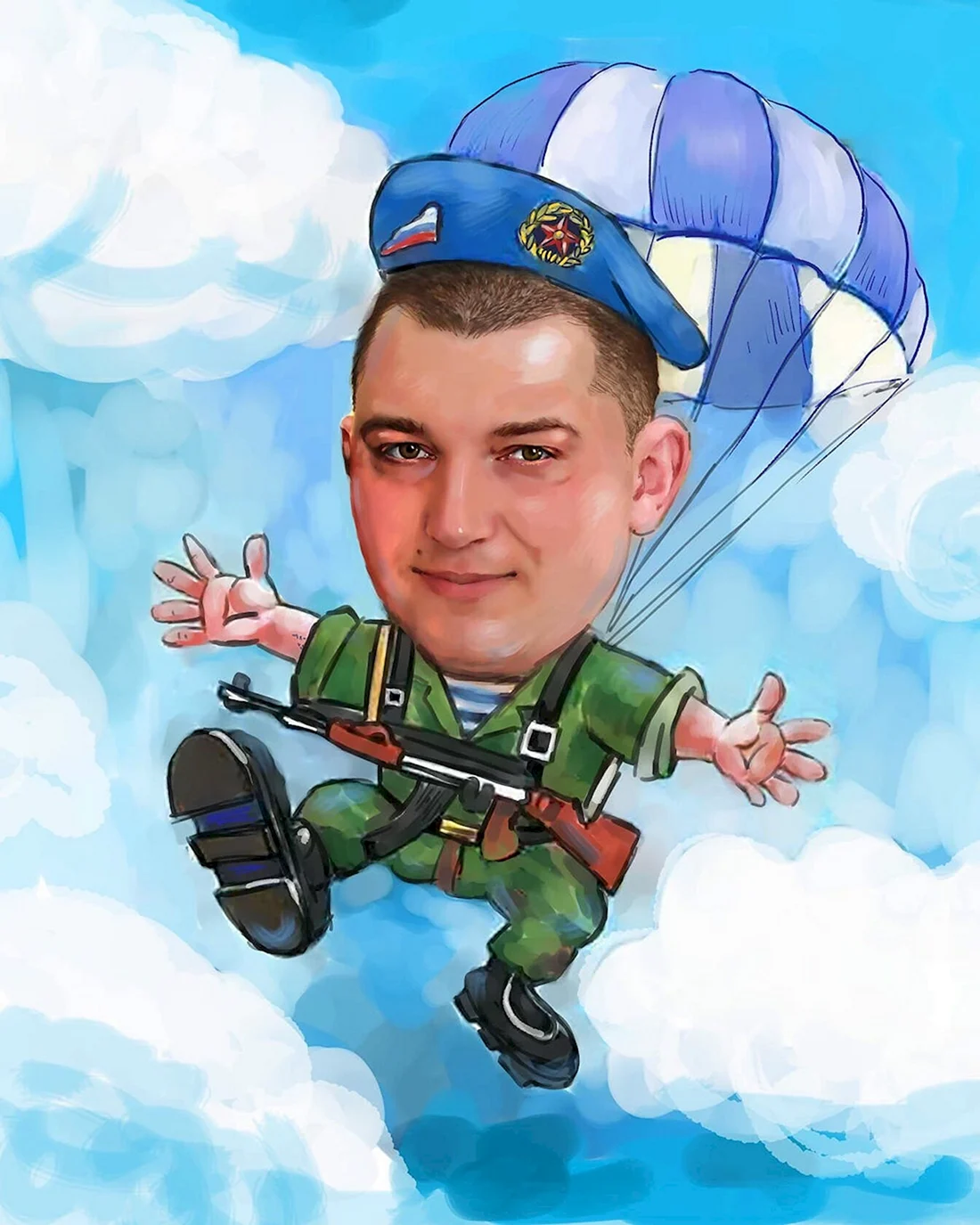 Шарж ВДВ