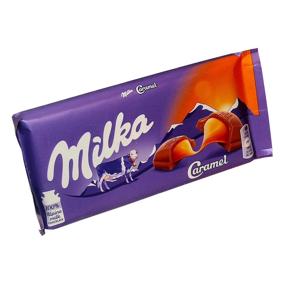 Шоколад Милка карамель 90г