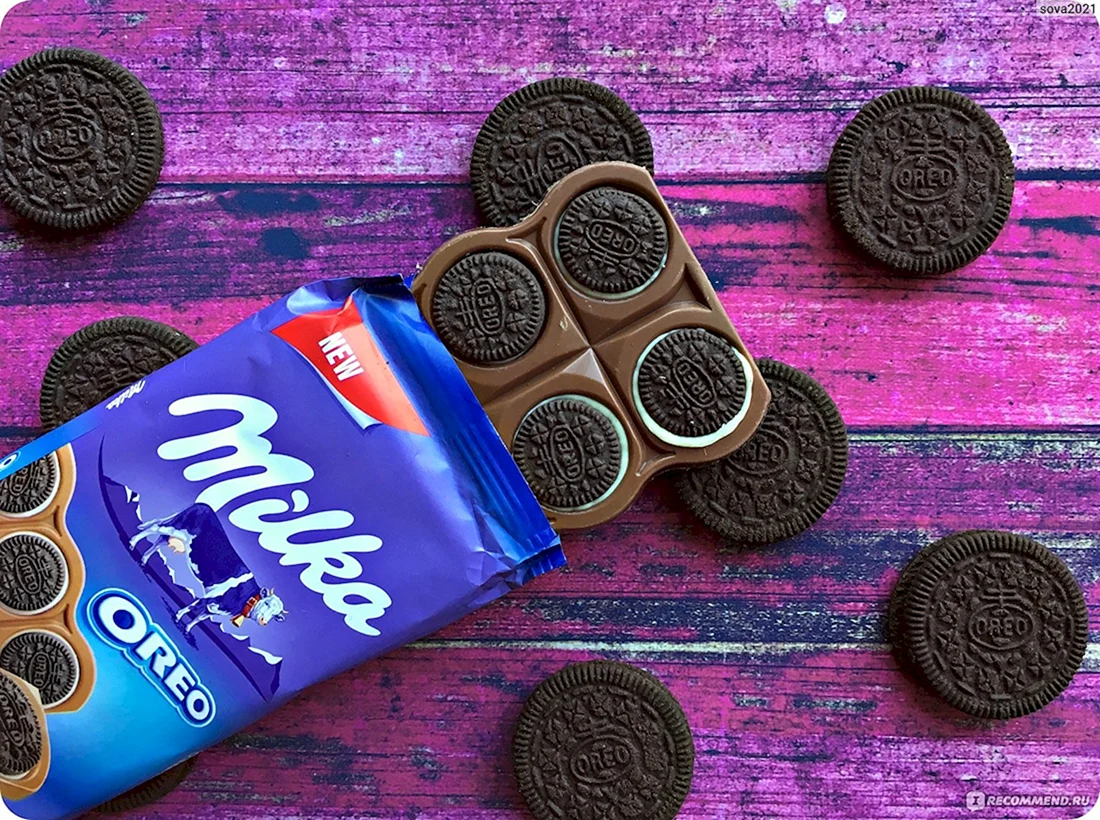Шоколад Milka Oreo