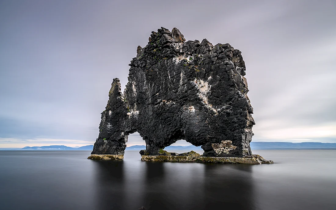Скала Хвитцеркур Исландия