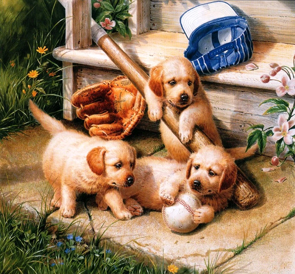 Собаки художника Daniel Kevin Hemming