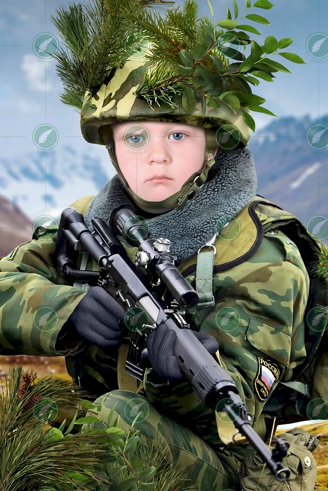 Солдат детский