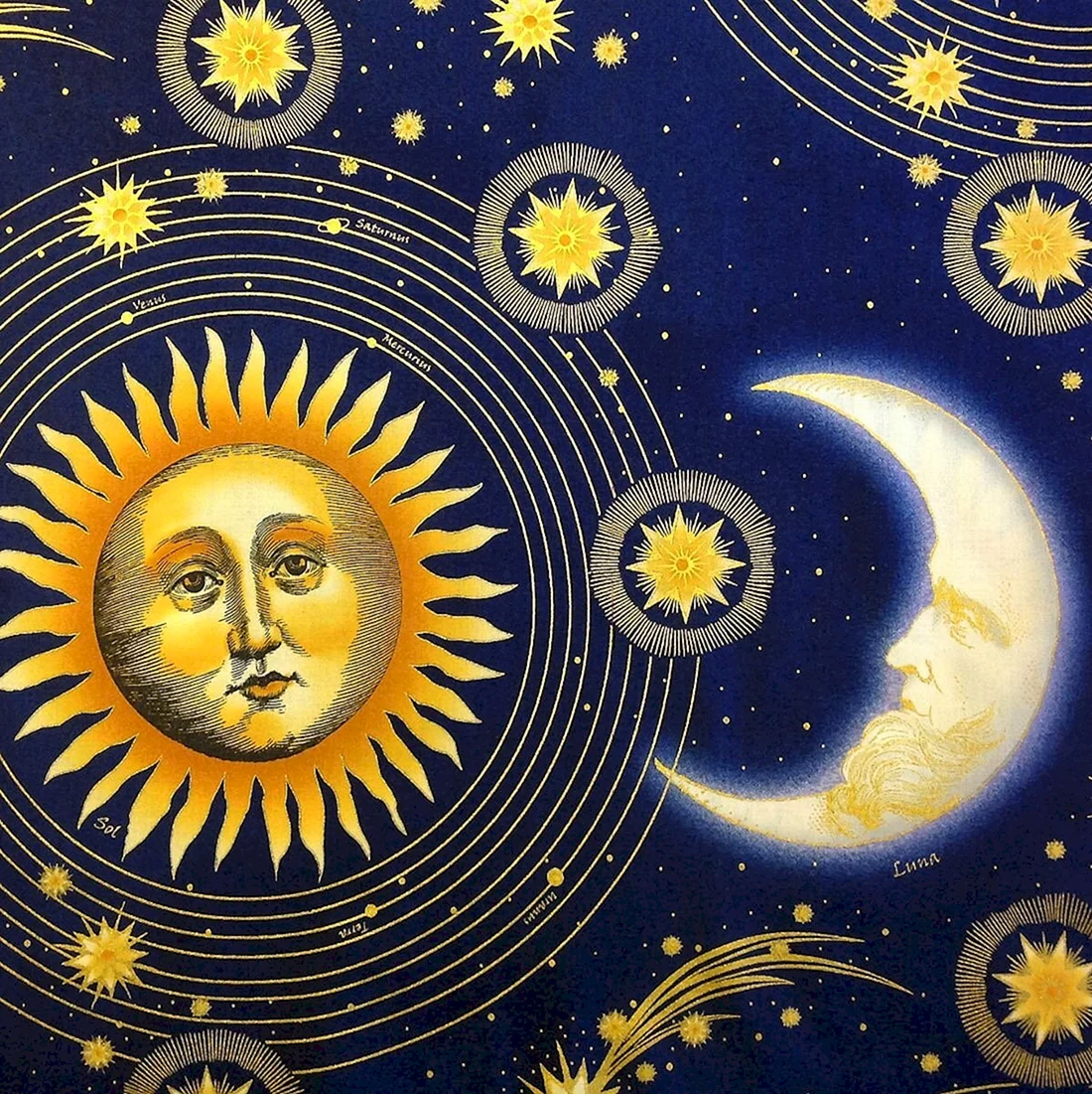 Солнце Луна звезды