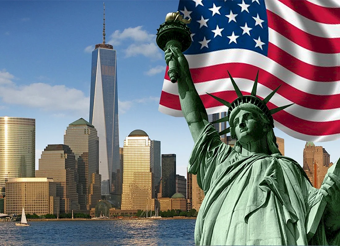 Статуя свободы США