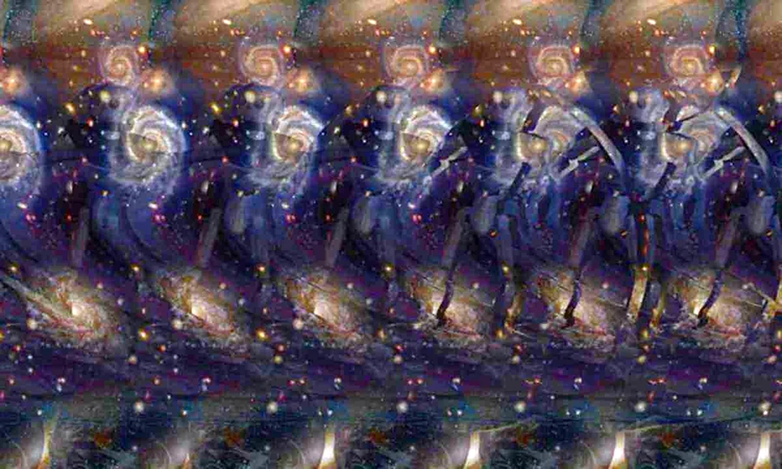 Стереограмма космос