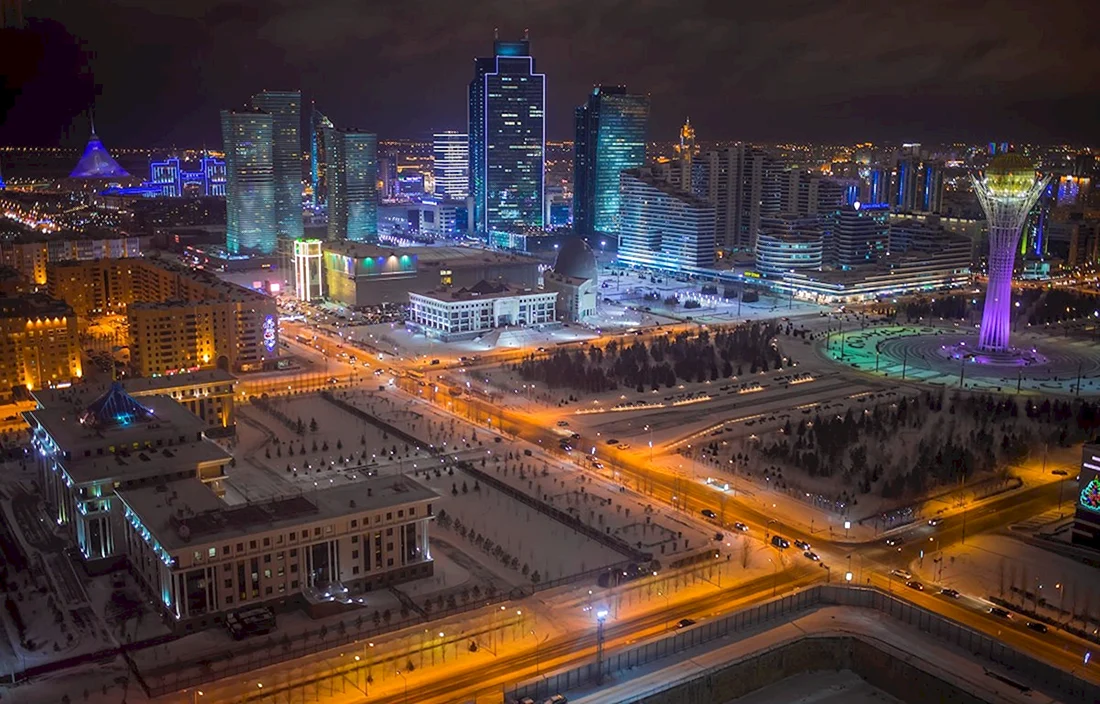 Столица Казахстана Нур Султан
