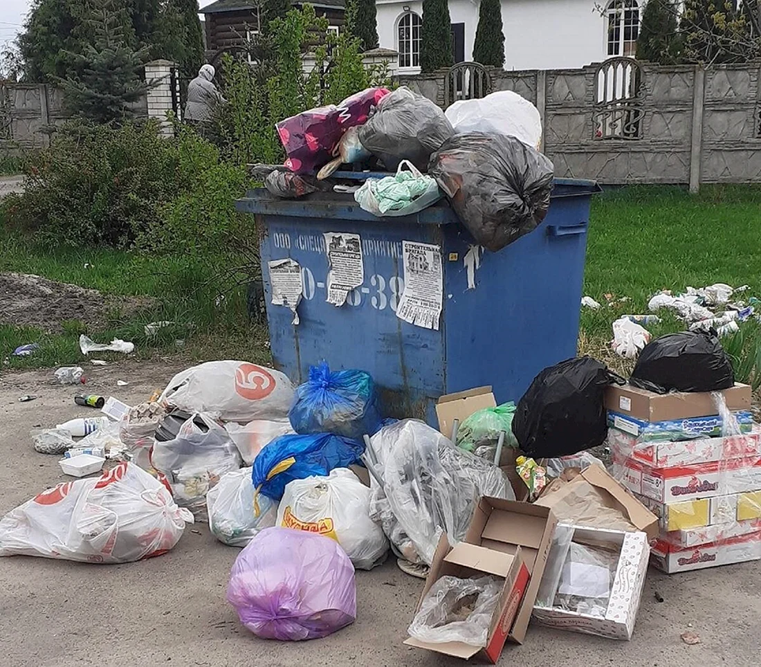 Свалка мусора