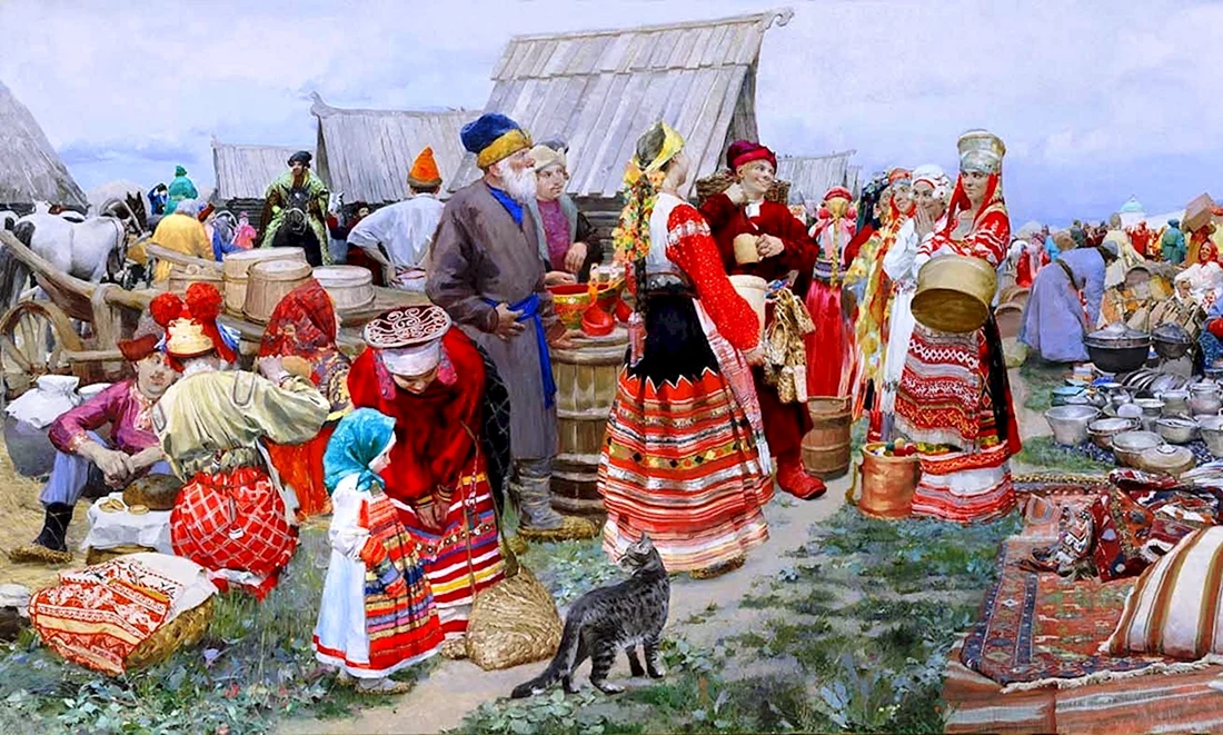 Свенская ярмарка в 17 веке
