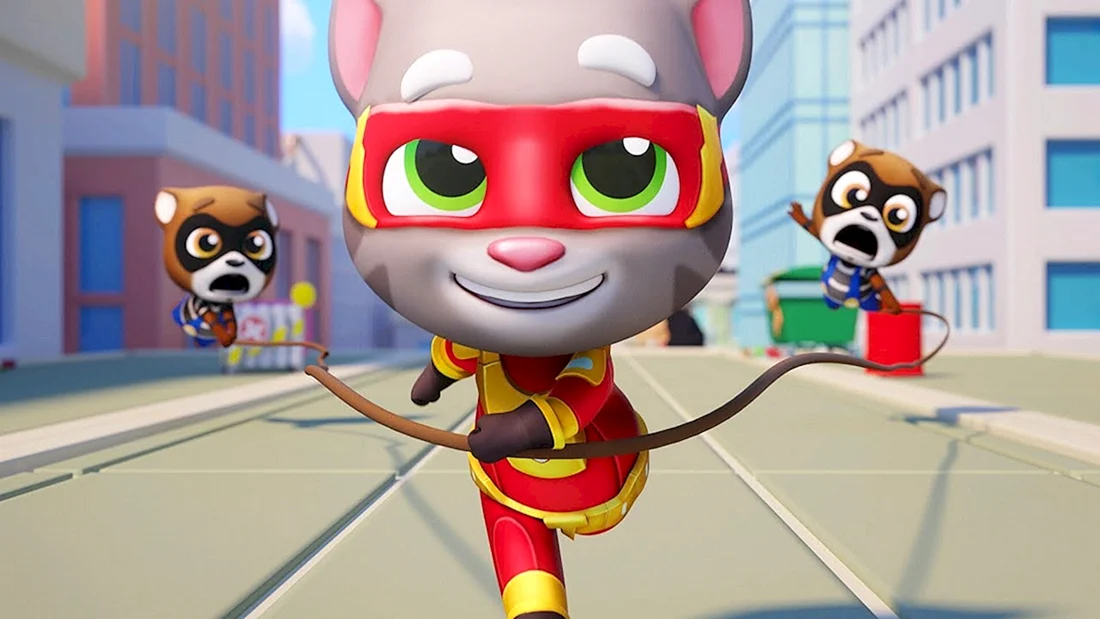 Talking Tom Heroes мультик