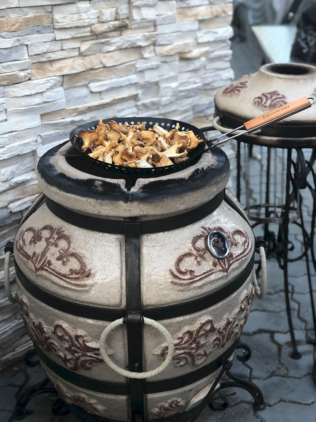 Тандыр с казаном
