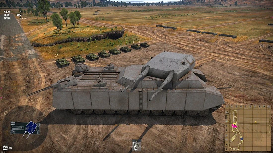 Танк Landkreuzer p1000 Ratte