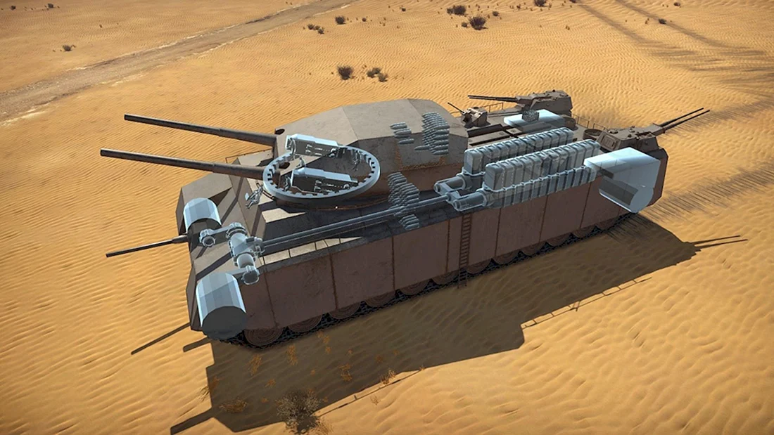 Танк Landkreuzer p1000 Ratte