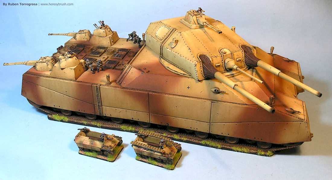 Танк Landkreuzer p1000 Ratte
