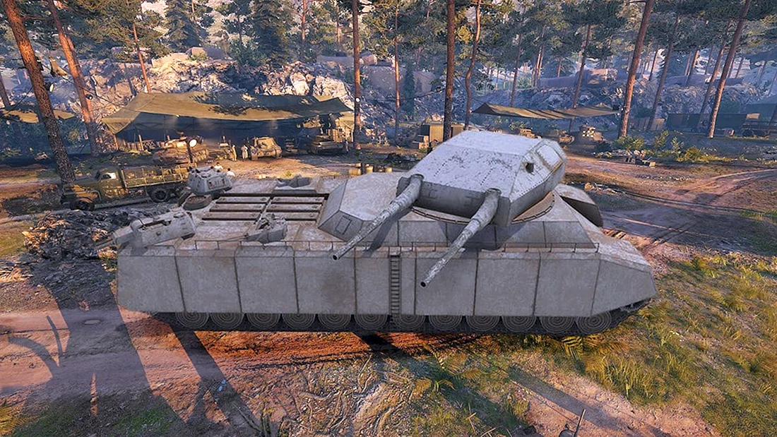 Танк p1000 Ratte в World of Tanks