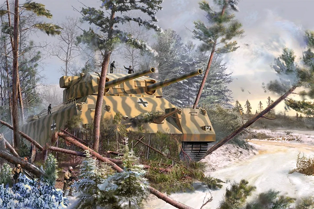 Танк р1000 Ratte