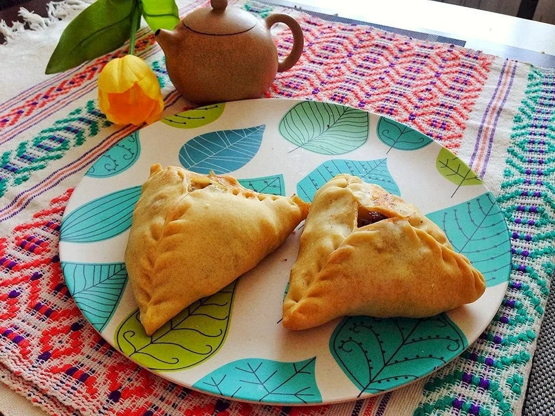 Татарская кухня эчпочмак