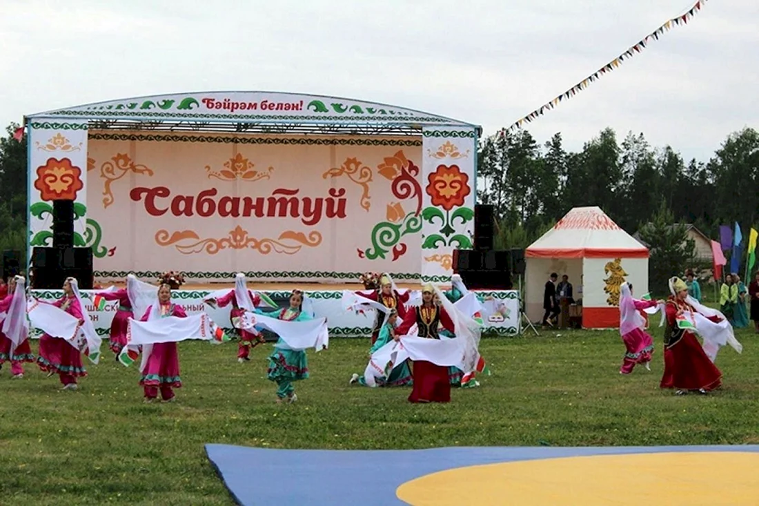 Татарстан праздник Сабантуй