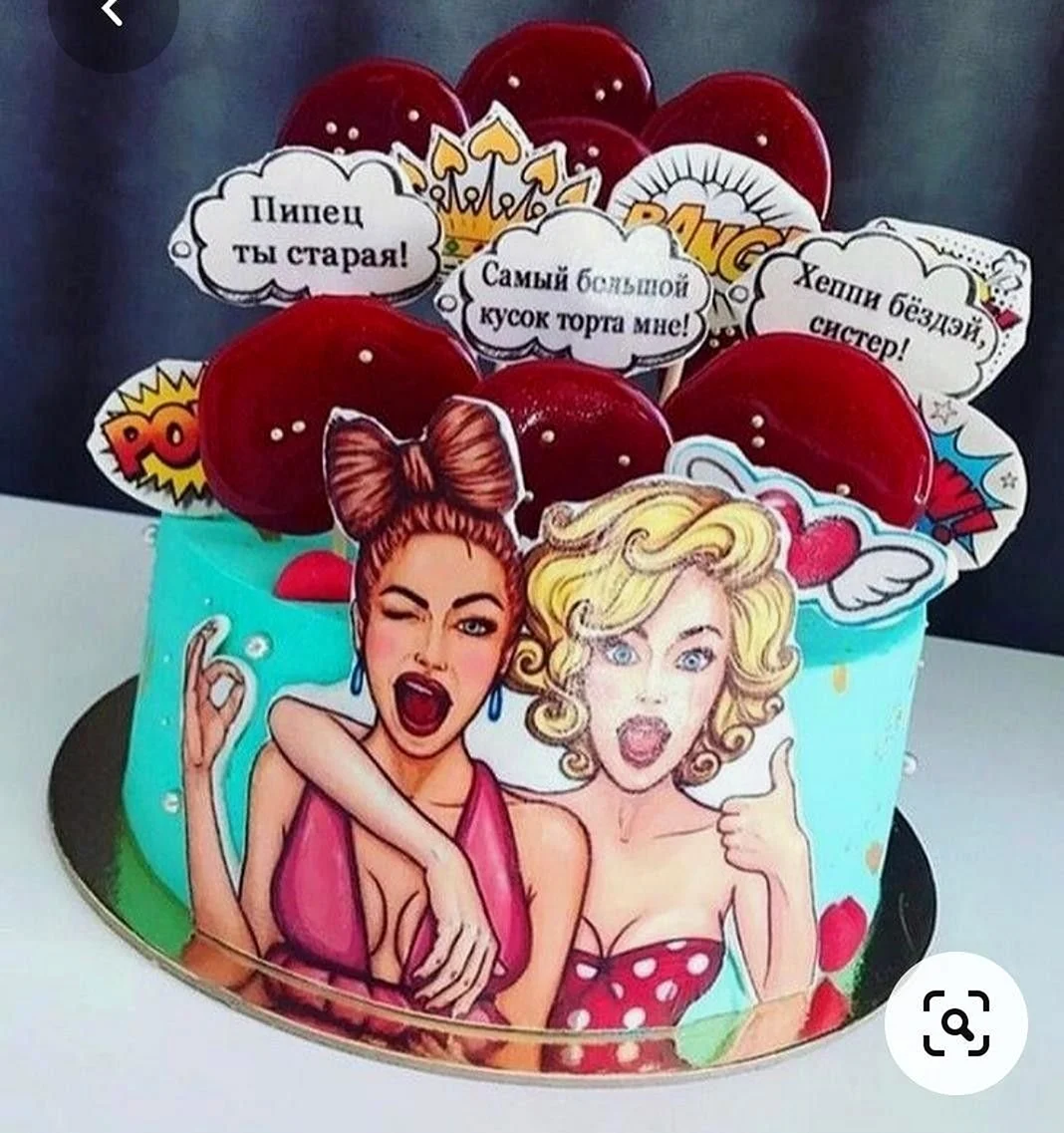 Торт для подруги