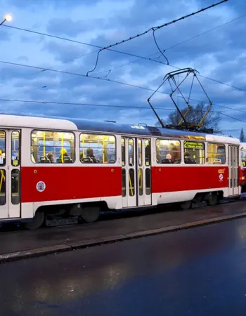 Трамвайное депо Прага