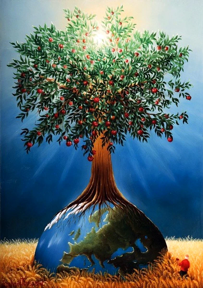 Tree of Life дерево жизни by degree