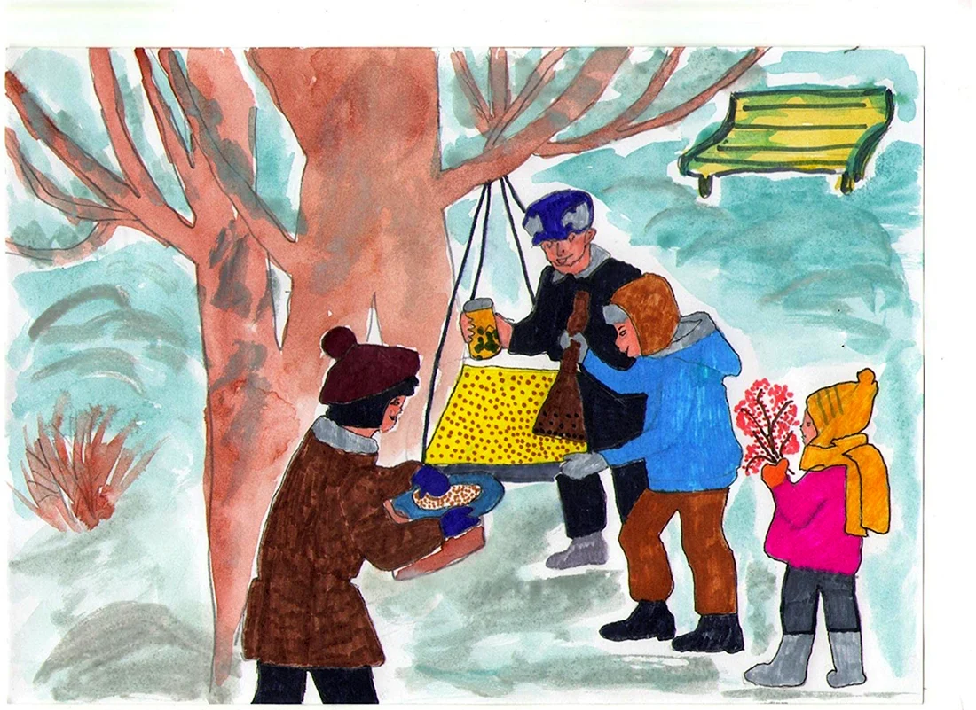 Труд рисунок