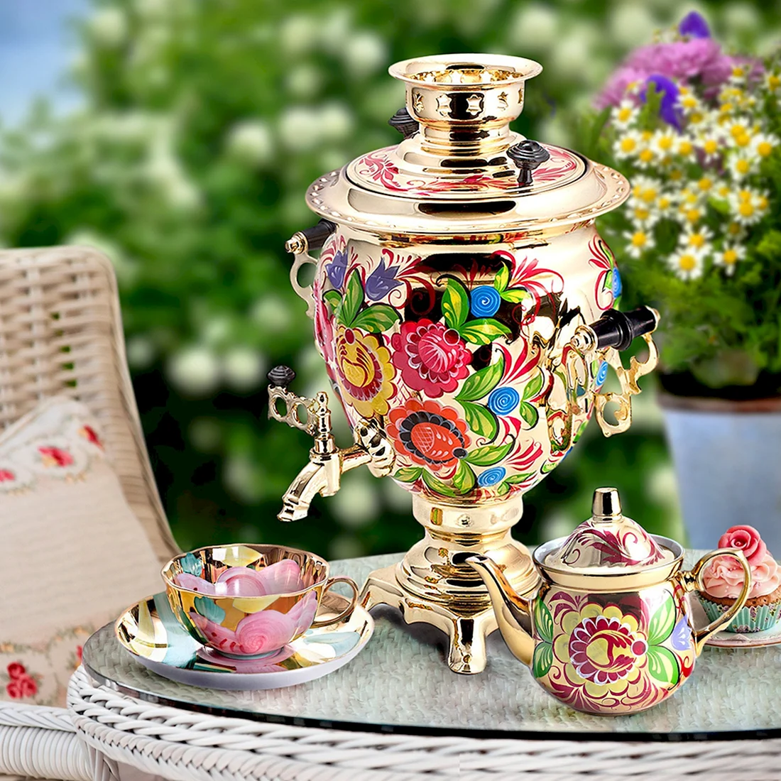 Тульский самовар чаепитие