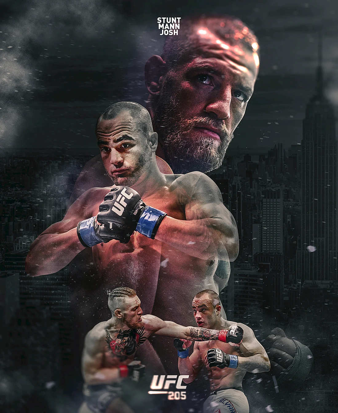UFC 205 Постер