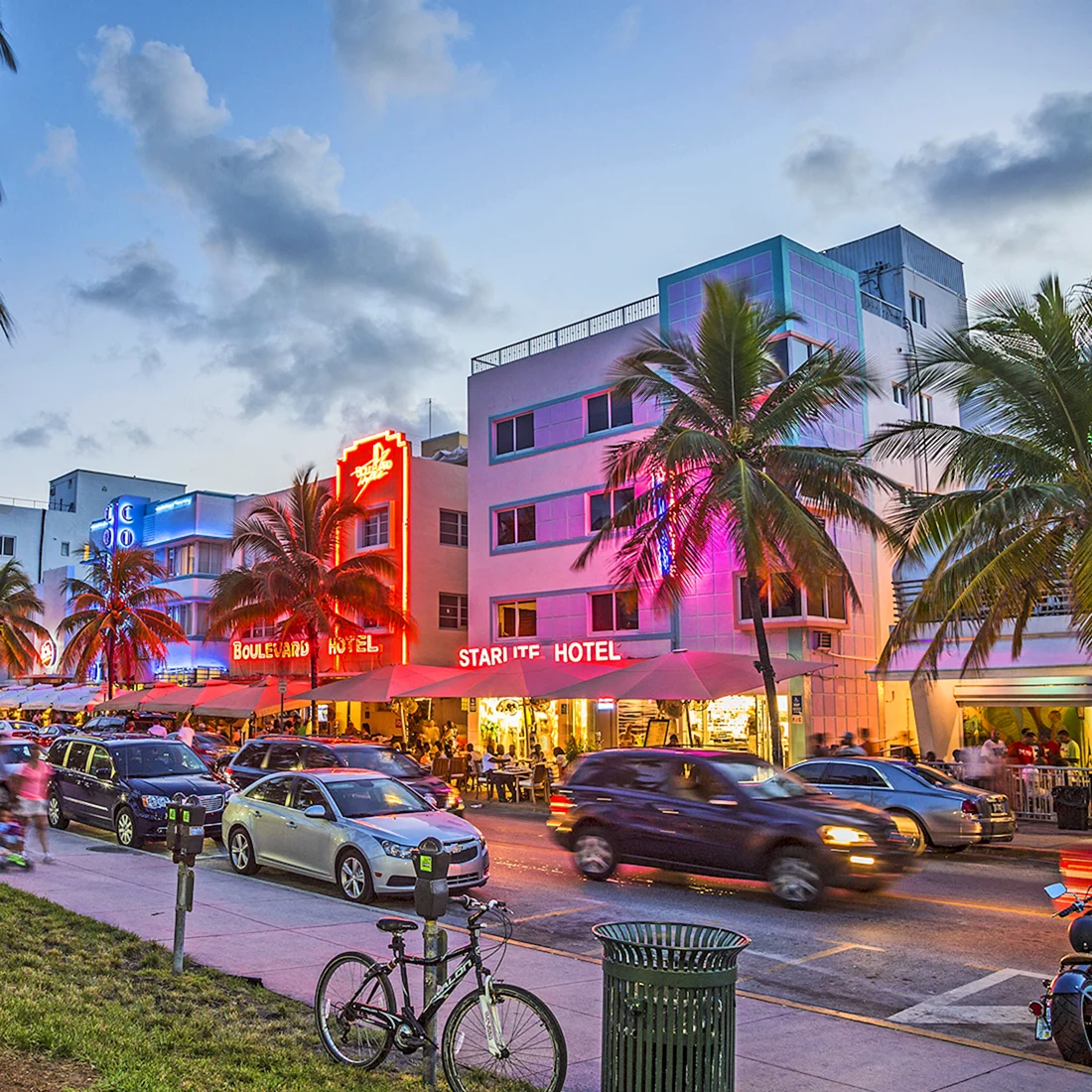 Улицы города Майами Florida