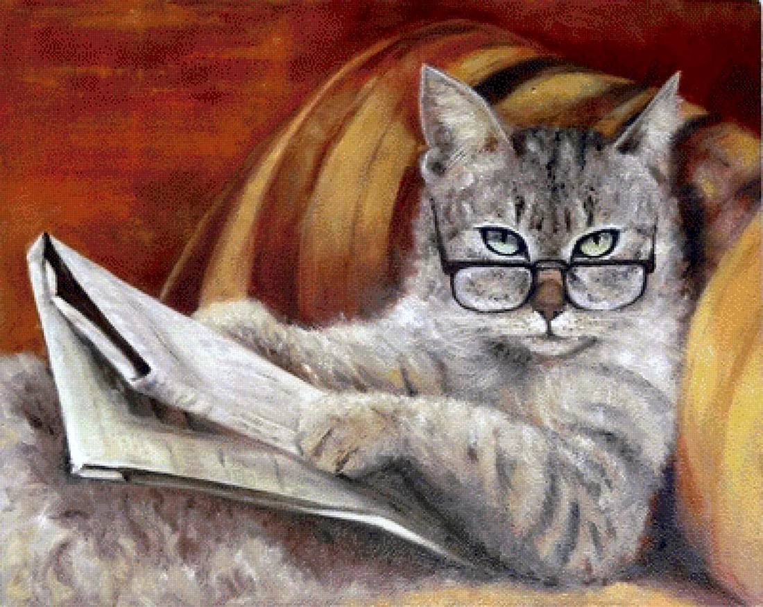 Умный кот