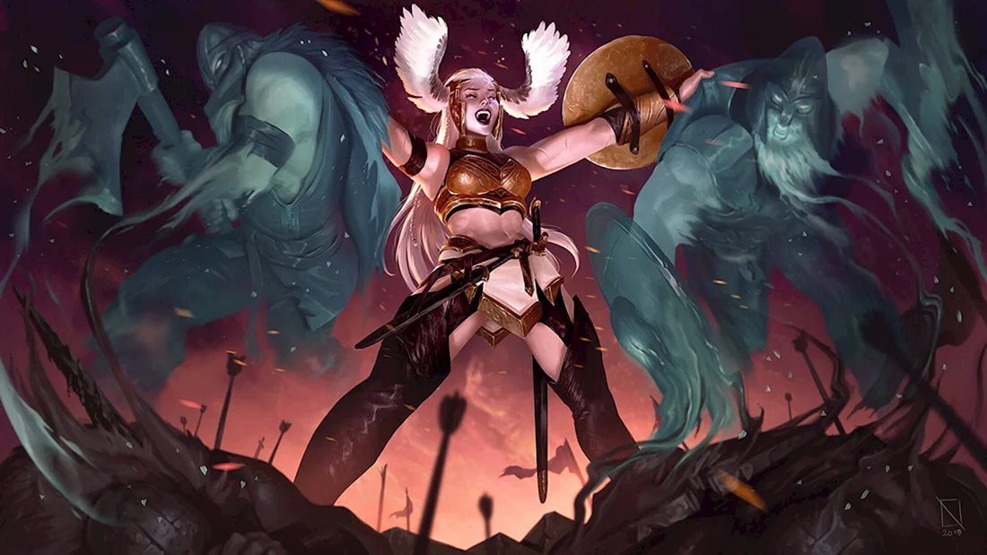 Valheim Валькирия