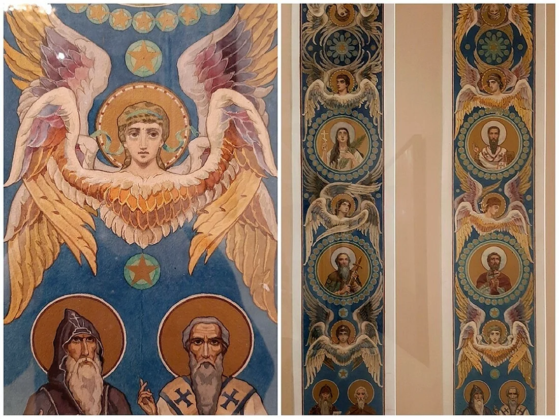 Васнецов Владимирский собор херувимы