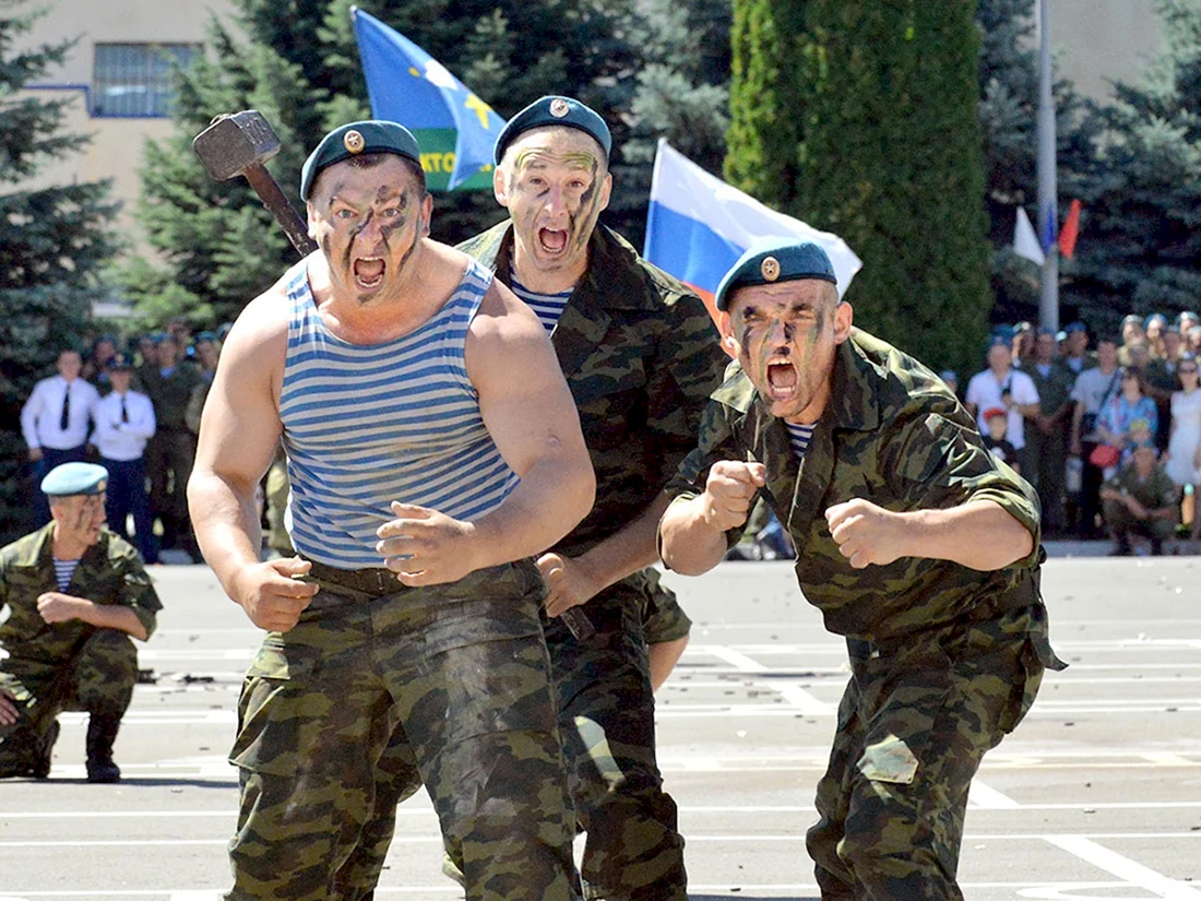 ВДВ спецназ ВДВ - голубые береты