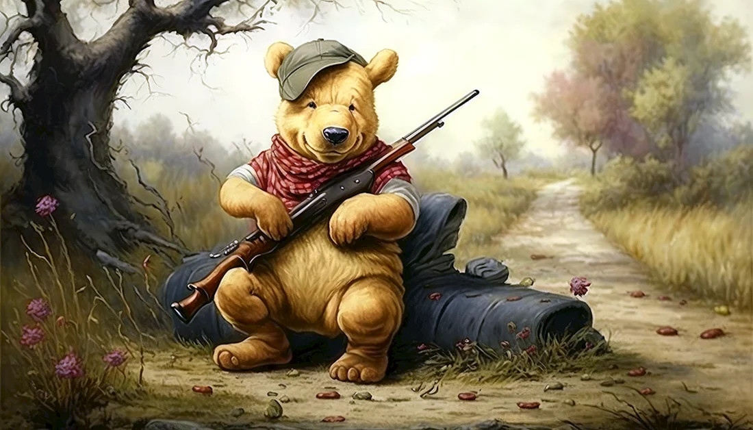 Винни пух арты