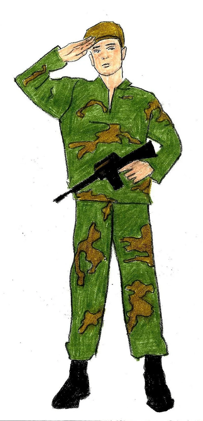 Военные рисунки