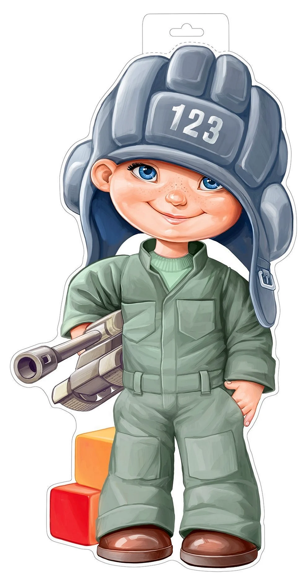 Военный с ребенком