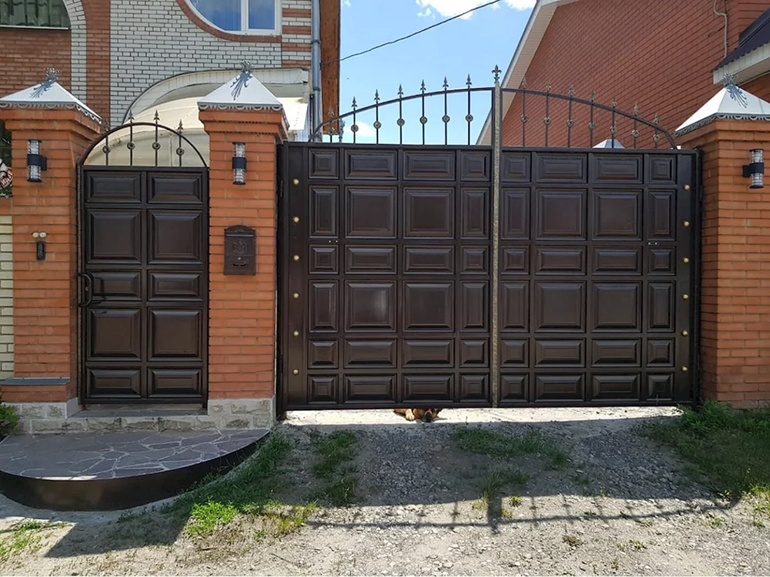 Ворота Дорхан с калиткой
