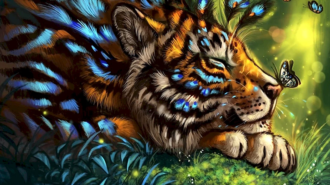 WILDCRAFT тигр арт