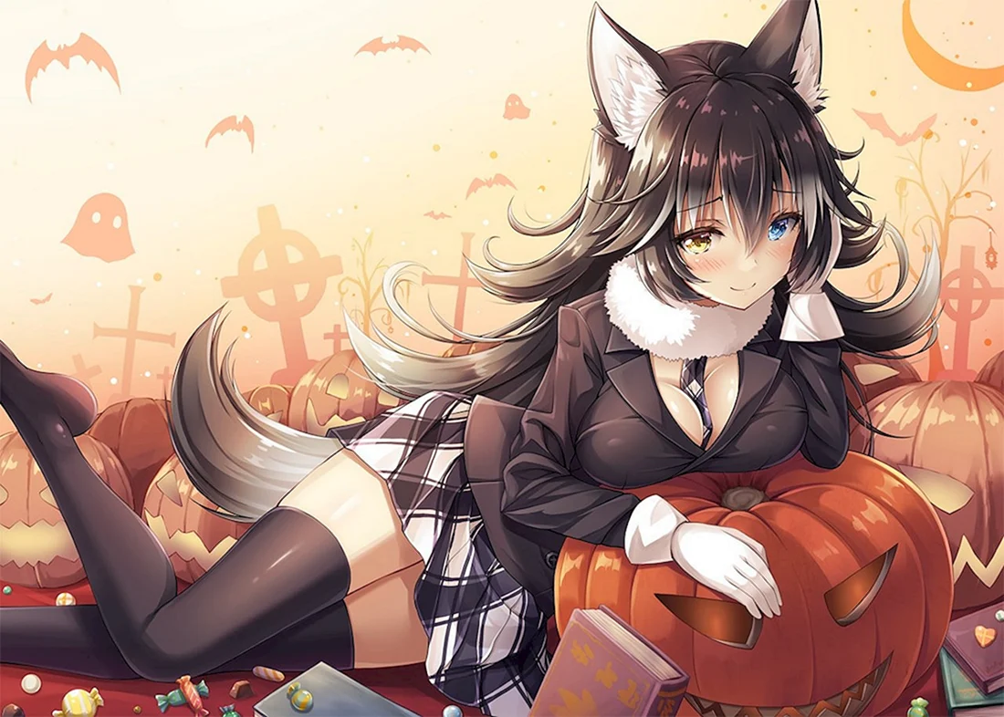 Wolf Kemono friends аниме